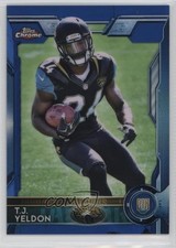 2015 Topps Chrome Rookies Blue Refractor 118/199 TJ Yeldon #138 0z6
