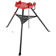 Mophorn 460-6 Tripod Pipe Chain Vise 1/8-6 Capacity,Pipe Stand Portable