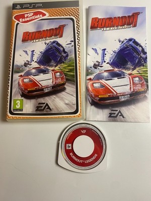 Burnout Legends PSP CIB komplett getestet PAL Eletronic Arts