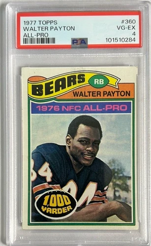 1977 Topps 360 PSA 4 VG-EX  Walter Payton  All-Pro HOF Chicago Bears