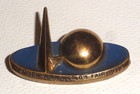 Vintage 1939 NY Wolrds Fair Sphere & needle Pin Brooch — photo 1