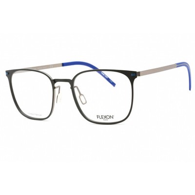 NEW FLEXON B2029 034 Dark Gunmetal Flexible Titanium Eyeglasses 53/20/145