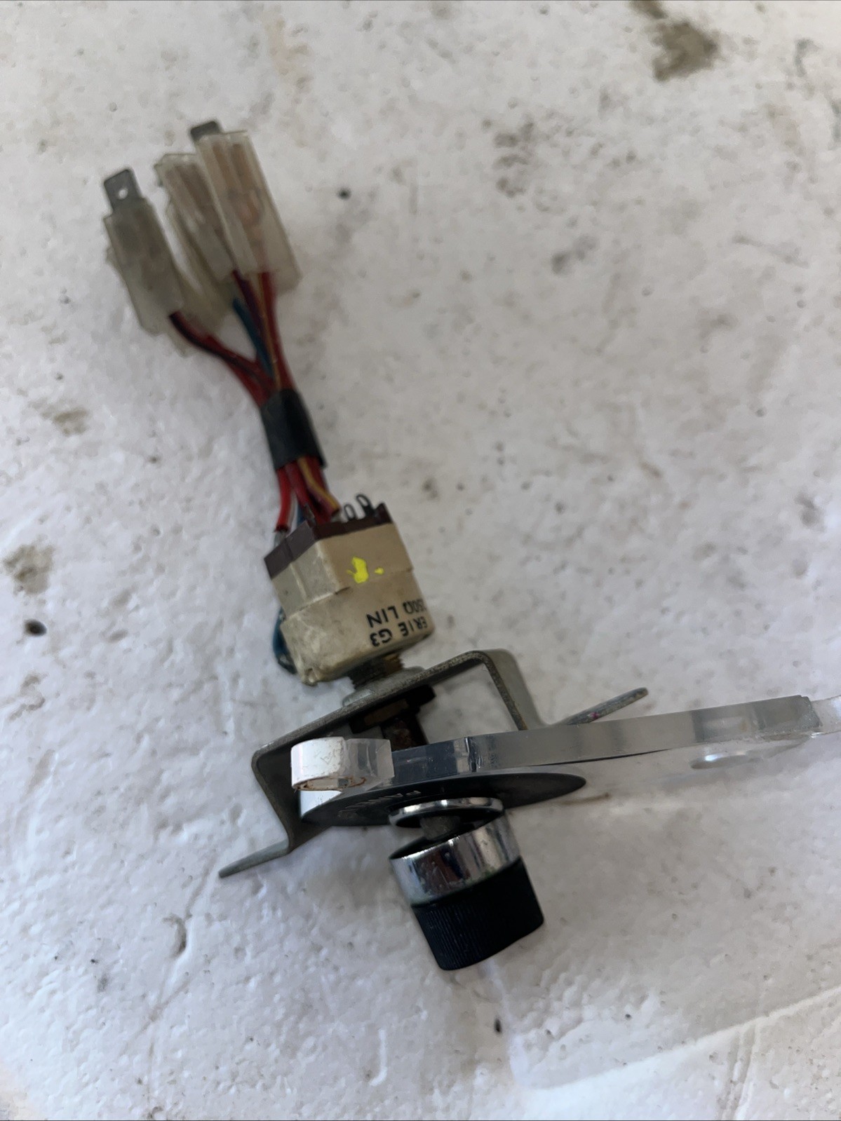 1974 Rolls-Royce Silver Shadow  Panel Light Switch With Bezel OEM