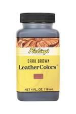 Fiebing's LeatherColors 4oz Dark Brown - Water Based 4 FLOZ,