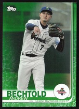 2019 Topps Green #/99 Andrew Bechtold #86 Cedar Rapids Kernels