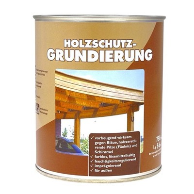 Wilckens HolzGrundierung farblos - Holzschutzgrund für Außen !