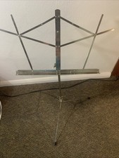 The Hamilton 400-N Music Stand Chrome - packable 2 piece.