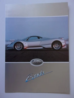 Pagani Zonda C12 6,0 Liter orig 1999 Verkaufsprospekt - Bild 1 von 3