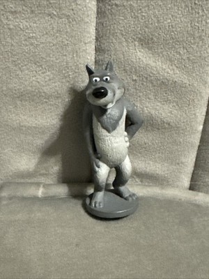 Big Bad Wolf From Masha and The Bear PVC Cake Topper 2.5 