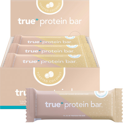 True Protein Protein Bar Toasted Coconut 12x63g