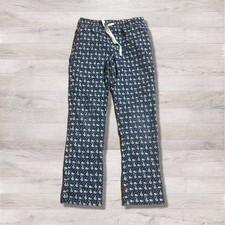Vineyard Vines Men's Christmas Pajama Pants Size Small Whales Santa Hats Trees