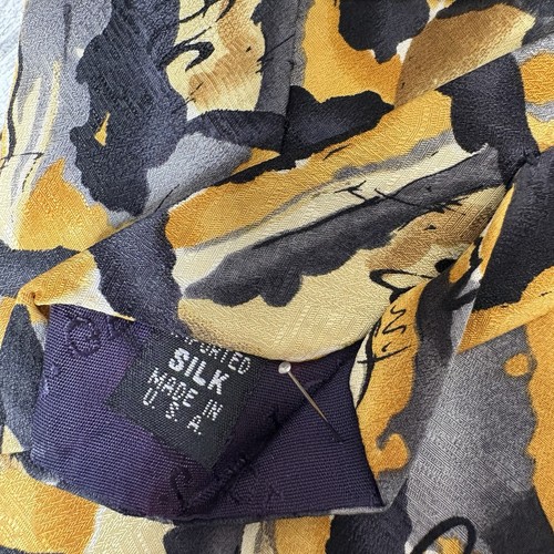 Jerry Garcia Men's Tie Necktie 100% Imported Silk Made in USA Classic Stylish - Picture 4 of 8