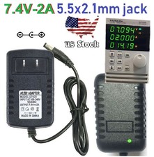 7.4V 2A 2000mA AC Adapter to DC Power Supply Charger Cord 5.5x2.1/2.5mm US plug