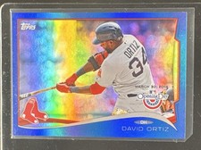 2014 TOPPS OPENING DAY BLUE #51 DAVID ORTIZ #/2014 RED SOX