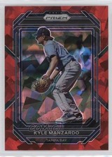 2023 Panini Prizm Red Ice Prizm Kyle Manzardo #122 0c6