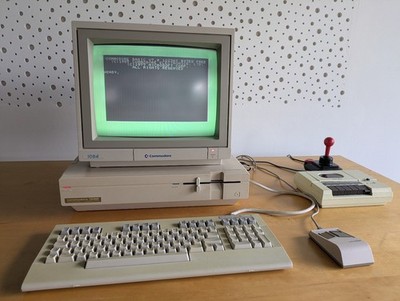 Commodore C128 D (Plastik/Tragegriff)   Getestet & Voll funktionsfähig!