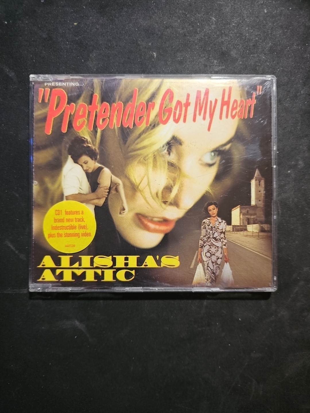 ALISHA'S ATTIC - PRETENDER GOT MY HEART (CD SINGLE, 2001) PROMO COPY