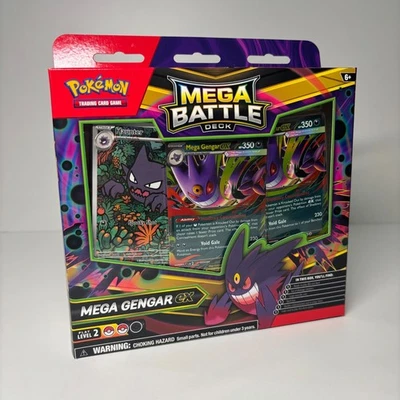 Mega Battle Deck - Mega Gengar EX - Pokémon TCG - New & Sealed - Image 1 of 3