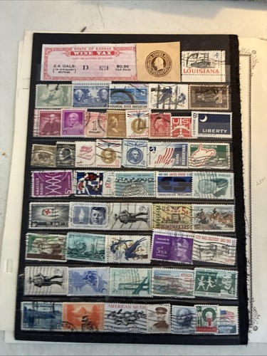 Collezione Of Us Come Nuova Usata Su Pagine Carte 13 Centesimi Collezione Blocchi Targhe N316 - Foto 3 di 14