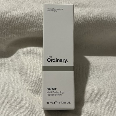 The Ordinary Buffet Multi Technology Peptide Serum Fragrance Free 1 oz-Free ship