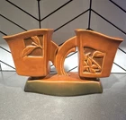 Roseville Art Pottery "Silhouette" double vase planter (Shape No. 757-9")