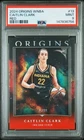 2024 PANINI ORIGINS WNBA RED #13 CAITLIN CLARK ROOKIE RC 41/99 PSA 9