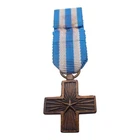 ITALY / ITALIAN WW2 VALORE MILITARE MILITARY VALOUR CROSS MINIATURE MEDAL