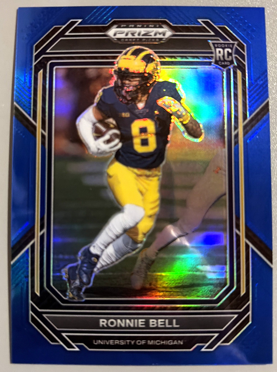 Ronnie Bell Panini Prizm Draft Picks #199 Blue