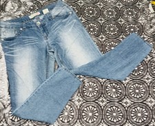 Paris Blues Jeans Womens Size 11 Blue Stretch Vintage Low Rise Denim