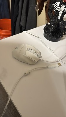 Glorious Model I Wired USB Optical Gaming Mouse 16 Buttons 19000 DPI White