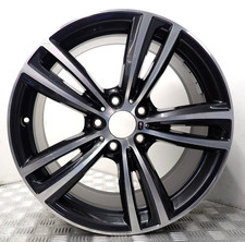 BMW 3 4 SERIES F30 F31 M SPORT 19" GREY DIAMOND CUT ALLOY WHEEL 7852494 (R2-B)