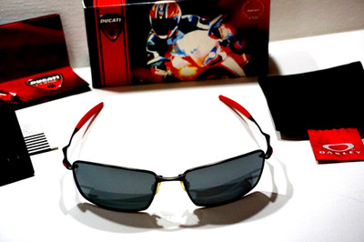 Oakley Ducati Square Whisker Titanium Moto GP Signature Series Limited Edition