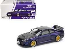 Pop Race PR640256 1/64 Skyline GT-R (R33) RHD (Right Hand Drive)