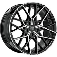 CERCHIO IN LEGA PER MG HS 8,5J19" 5X112 40 73 MSW MSW 74 GLOSS BLACK FULL POLISH