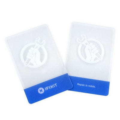 iFixit EU145101 Öffnungswerkzeug Kunststoffplatte blau transparent