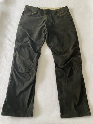 KUHL Rydr Pants Men s 36x30 Dark Vintage Patina Dye Euro Twill Gusseted Crotch