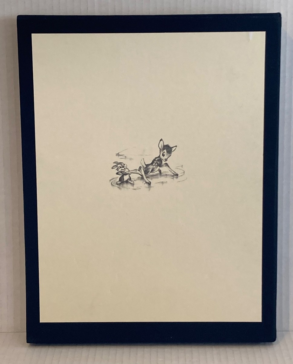 Walt Disney's BAMBI Sketch Book Series Hardcover & Slipcase Ltd Ed