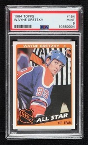 1984-85 Topps Wayne Gretzky #154 PSA 9 MINT HOF