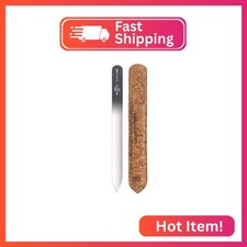 GERMANIKURE Glass Nail File in Cork Sleeve - Exist On Your Own Terms - Professio