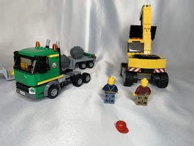 LEGO City 4203 Excavator Transport - 100% Complete