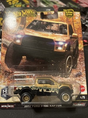 Hot Wheels Premium Car Culture HW Off Road 2017 Ford F-150 Raptor