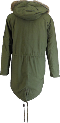 Lambretta Mens Khaki Green Vintage Parka | eBay