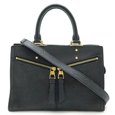 Louis Vuitton Monogram Empreinte 2Way Bag Women Black One Size