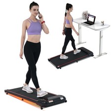 Walking Pad Under Desk Treadmill W 2.5HP Walking 0.5-4MPH 265LBS