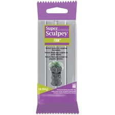 Sculpey: Super Sculpey Firm Clay - Gray - 1 lb, Non-toxic, Craft Kit, All Ages