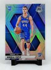 2024-25 Panini Mosaic Nikola Topic #242 Silver RC Oklahoma City Thunder