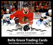 2018-19 Upper Deck Artem Anisimov #43 Chicago Blackhawks NHL Hockey 