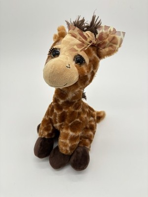The Petting Zoo Lash z Giraffe Plush Stuffed Animal 12 