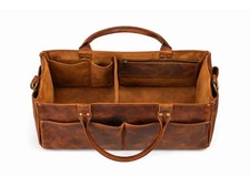 Leather Tool Bag Heavy Duty Tool Tote Electri...