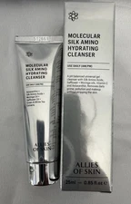 Allies of Skin Molecular Silk Amino Hydrating Cleanser Mini .85oz/25ml Exp 4/28